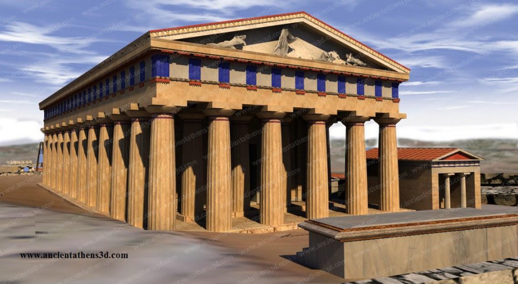 The Archaic Acropolis - Ancient Athens 3d