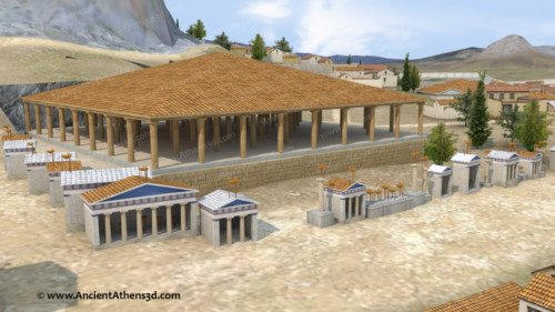 The Odeion of Pericles and the theatrical choragic monuments of the Tripodon street